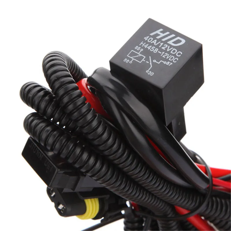 CBS H1 H3 H7 H8 H9 H11 9005/6 для HID светильник реле жгут провода светильник адаптер контроллера вилки лампы кабель проводки комплект преобразования