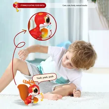 Свыше 3 лет очаровательная игрушка, мимическая игрушка для домашних животных, говорящая электронная еда, хомяк, мышь, мыши, детские игрушки, музыкальные развивающие игрушки для малышей