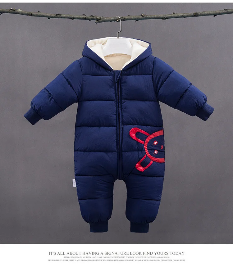 2019 боди, комбинезон, зимний комбинезон для новорожденных, Вельветовая зимняя одежда, пальто, теплый комбинезон для мальчиков, хлопковая