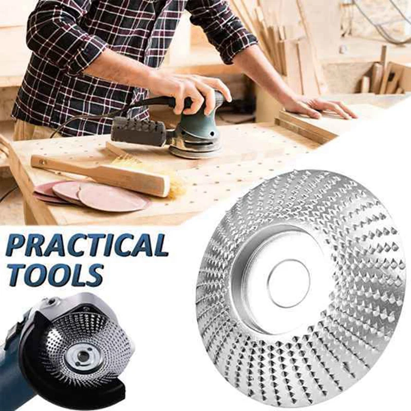 Abrasive Wheel Grinding Wheel 5Pcs Bore 22Mm Wood Grinding Polishing Wheel Rotary Disc Sanding Wood Carving Tool