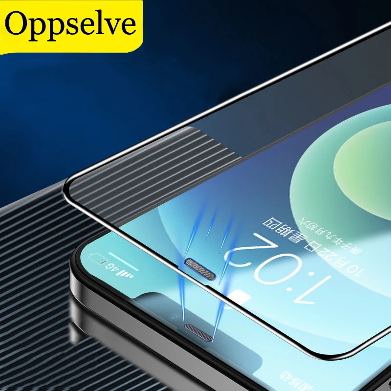 Закаленное стекло с защитой от синего света для iPhone 11 12 13 Pro XS Max 6 S 7 8 Plus X XR защита