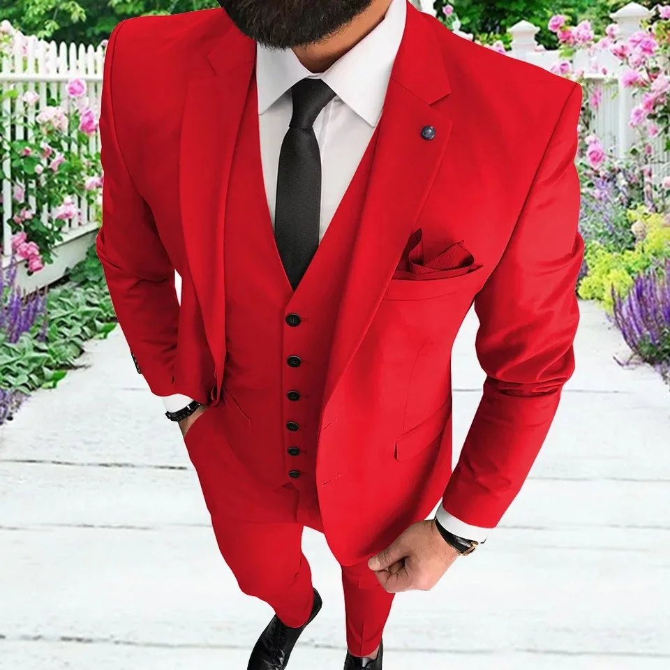 Рисунок 4 - Элегантный мужской костюм из 3 предметов 2020