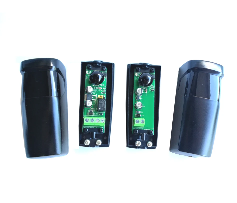 Sensor de infrarrojos Z2E fotocelular por cable para puertas automáticas y sistemas de apertura de puertas con alcance de hasta 20 metros 