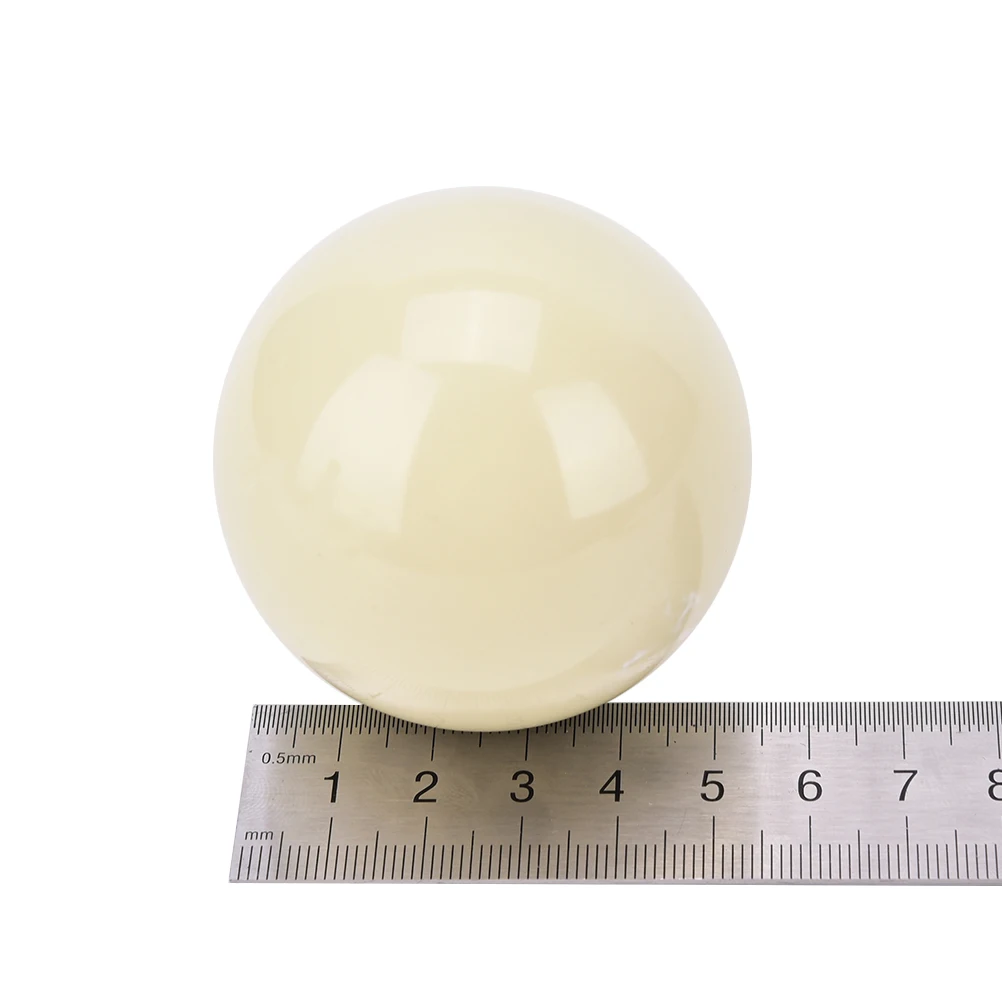 57.2mm White Billiard 2 1/16" White Pool-Billiard Practice Training Cue Ball Billiard Pool Ball Replacement