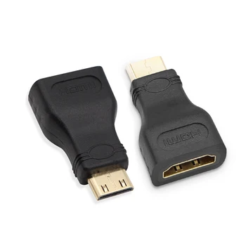 

Mini HDMI to standard hdmi adapter Mini conversion Flat panel DV camera to TV 1080P HD