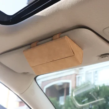 

Universal Auto Car Glasses Cases Multi-functional Card Holder Mounted Box Bag