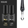 ROSALIND Nail Gel Polish Top Coat Semi Permanent Top Coat All For Manicure Nails Fundation Gel Varnishes Nail Art 2