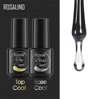 ROSALIND Nail Gel Polish Top Coat Semi Permanent Top Coat All For Manicure Nails Fundation Gel Varnishes Nail Art 2