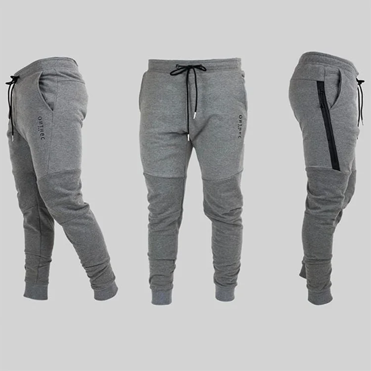 

Muscle Brother Slim Fit Fitness Pants Men Slim Fit Gymnastic Pants Breathable Running Skinny Pants