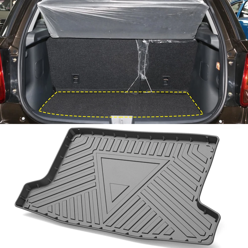 Нескользящие коврики из ТПЭ для багажника Suzuki SX4 Хэтчбек 2006-2014 |
