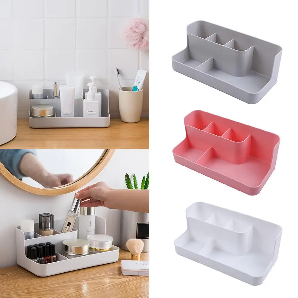 

Storage box Multi-functional Skin Care Products Remote Control Cosmetics Jewelry White Storage Box storage of remote control A40