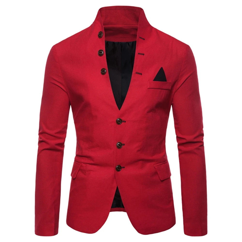 Men Slim Fits Social Blazer Spring Autumn Fashion Solid Wedding Dress Jacket Men Casual Business Male Suit Jacket Blazer Gentlem Men Slim Fits Social Blazer Spring Autumn Fashion Solid Wedding Dress Jacket Men Casual Business Male Suit Jacket Blazer Gentlem