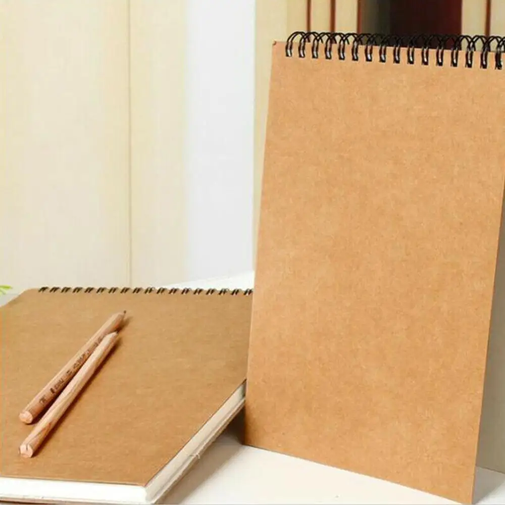 

30 Sheets A5 Vintage Sketch Book For Drawing Painting Professional Cattle Card Sketch Paper Book School Supplies Stationery