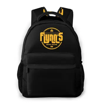 

Flynns Arcade Print Large capacityDaily Casual New Fashion School Space Invaders Bag
