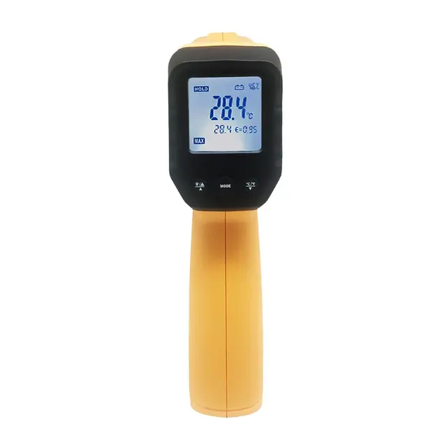 Termometry cyfrowe Laser podczerwony miernik temperatury bezdotykowy pirometr Imager higrometr Tester DT8550E -50 ℃ do 550 ℃ tanie tanio LESHP Termometr na podczerwień NONE CN (pochodzenie) -50℃~550℃(-58℉~1022℉) ±2 2℃ 12 1 0 1 to 1 0 500ms (8-14) um Termometry cyfrowe Laser podczerwony miernik temperatury bezdotykowy pirometr Imager higrometr Tester DT8550E -50 ℃ do 550 ℃ tanie tanio LESHP Termometr na podczerwień NONE CN (pochodzenie) -50℃~550℃(-58℉~1022℉) ±2 2℃ 12 1 0 1 to 1 0 500ms (8-14) um