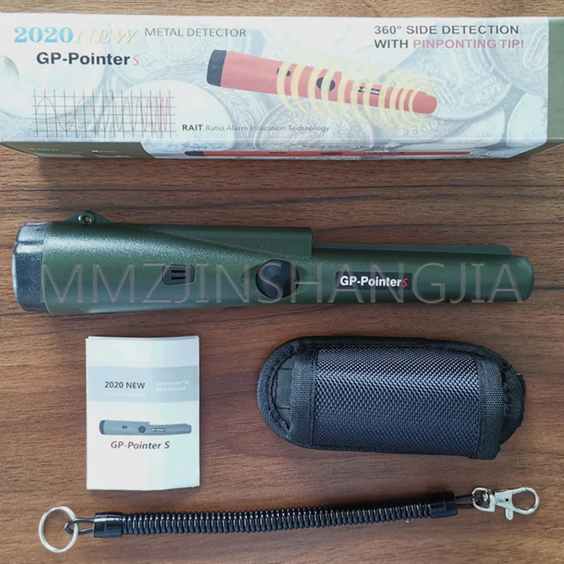 

Handheld Metal Detector Metal Pinpointing Rod Tool Portable Gold Treasure Hunter Seeker Detector Probe Available In Three Colors