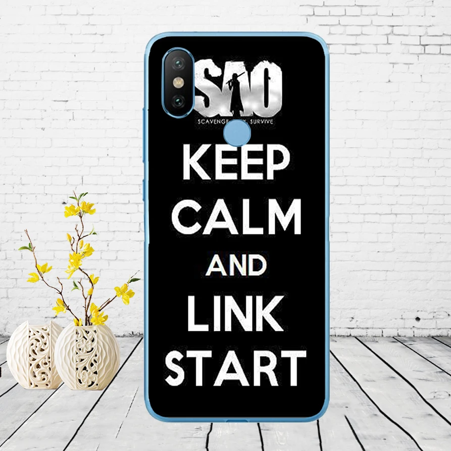 239DD Sword Art Online SAO Аниме Манга Мягкий силиконовый чехол для Xiao mi Red mi 6 6a mi 8 a2 lite note 5 6 pro 7 Case - Цвет: 19