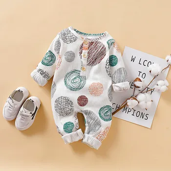 

baby girl clothes baby romper baby girl romper winter pudcoco halloween costume jumpsuit onesie kombine Long Sleeve Dot 0-24m Z4