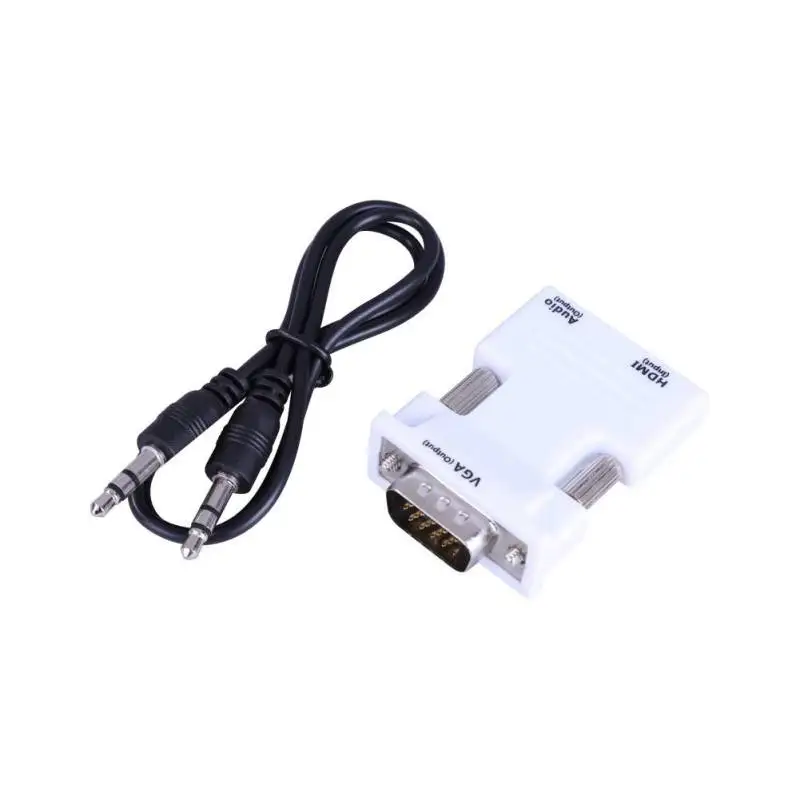 Распродажа HDMI-VGA адаптер для CRT светодиодный проектор практичный аудио-видео