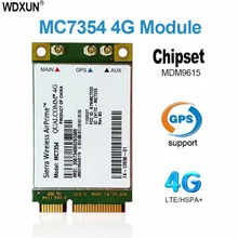 MC7354 miniPCIE – dispositif mobile pci e 4g lte, module 4g cat3, 100m, LTE, WWII