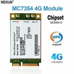 MC7354 miniPCIE – dispositif mobile pci e 4g lte, module 4g cat3, 100m, LTE, WWII 