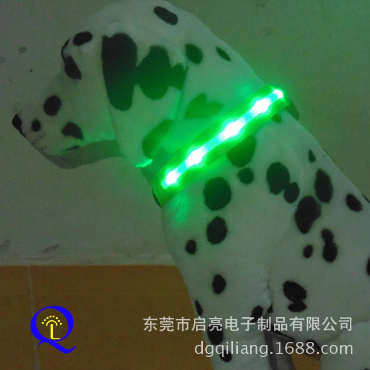 

Washable LED Luminous Pet Collar Highlight Flash Dog Neck Ring Recruitment Nationwide