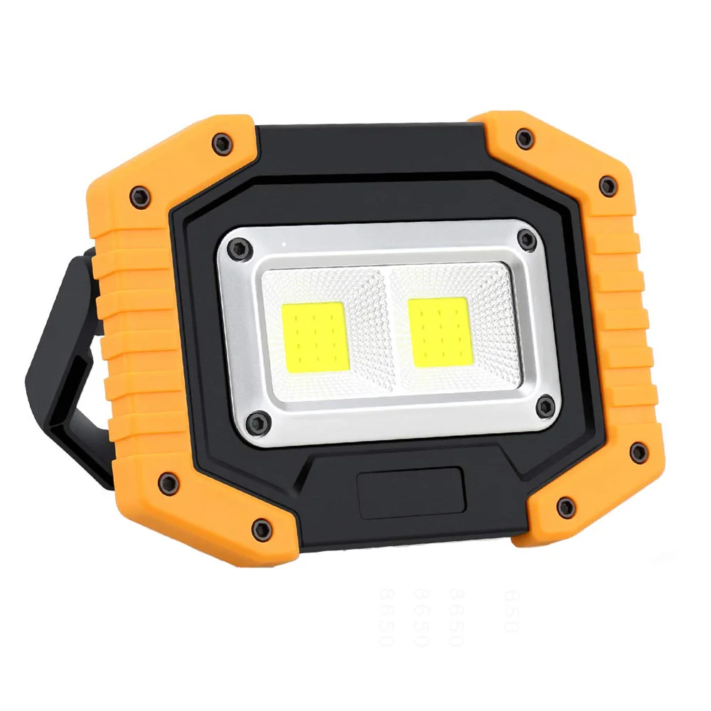 security lights Flood Light Outdoor Rechargeable Floodlight Handheld LED COB Work Light Spotlight Searchlight Camping Lantern Construction Lamp floodlight led Floodlights