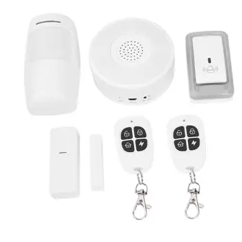 

TUYA Wireless Home GSM Security Alarm System with APP Control WiFi Anti-Theft Alarm Wireless 433 Set Support for Amazon Google