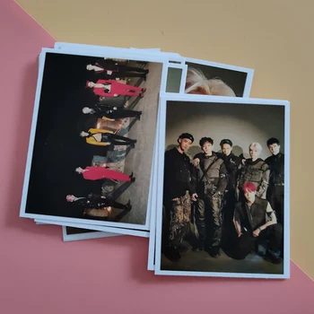 

16Pcs/set KPOP EXO Team 11 Album Universe The War Collection HD Photo Card PVC Cards Self Made LOMO Card Photocard