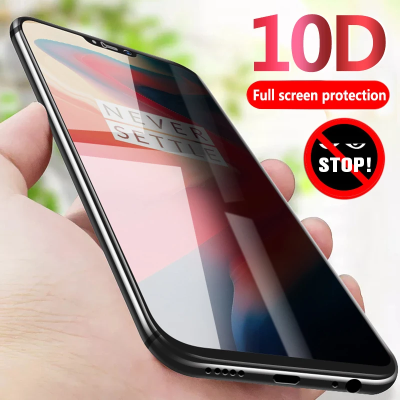 10D пленка из закаленного стекла для OnePlus 7 Pro Антибликовая полная Защита экрана One