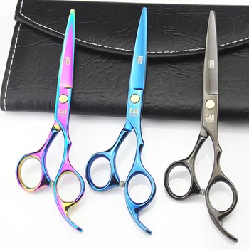 

Professional 6.0 Inch 4CR Hair Scissors Cutting Barber Makes Hair Scissor Salon Scisors Thinning Shears Hairdressing Scissors