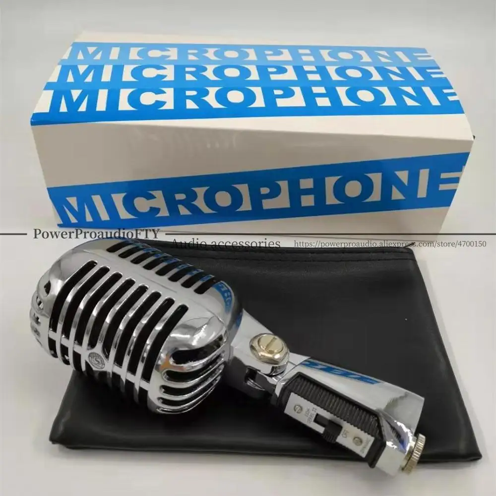 

55 sh II classic retro nostalgia microphone 55SH classical swing Professional Dynamic Wired Microphone Vocal With Switch