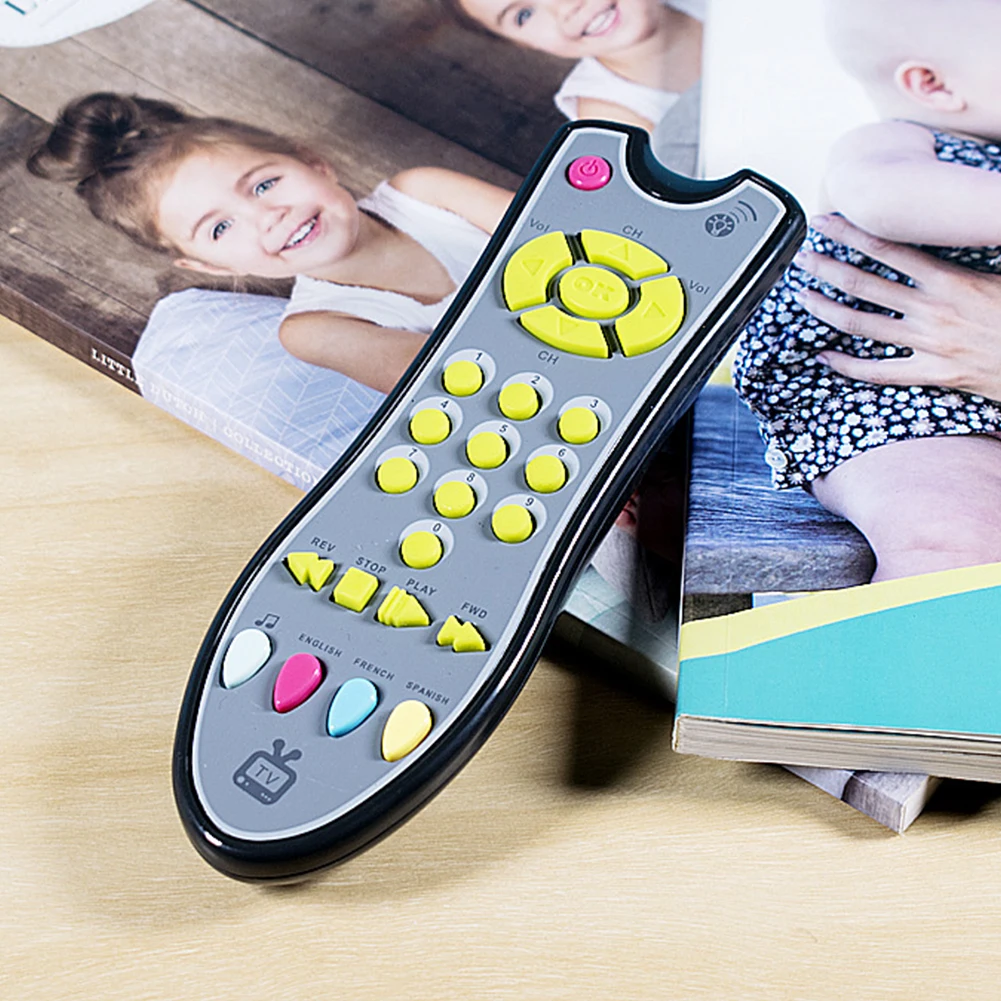 

With Voice Simulation Learning Machine Baby Toys Music Multifunctional Gift Mobile Phone TV Remote Control Plastic Numbers