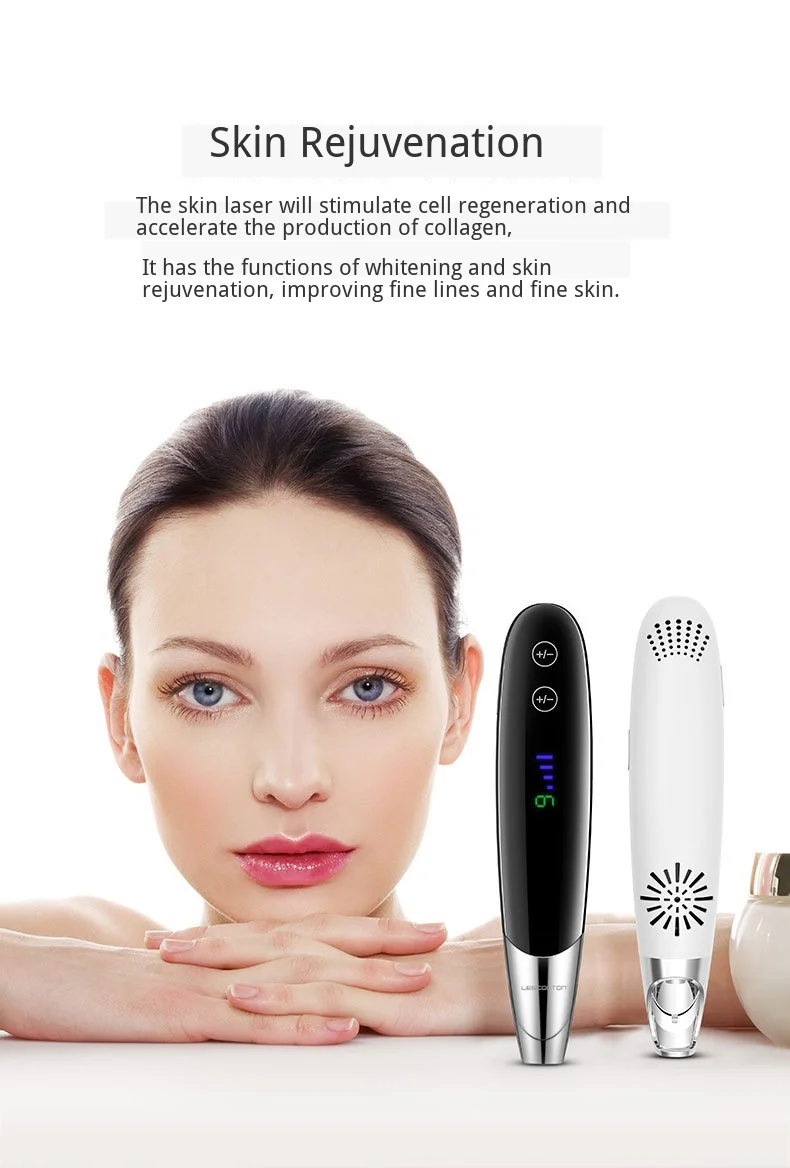 Removedor de Cravo Bateria Recarregável Portátil Handheld Laser Picosegundo Caneta Ponto Mole Clareamento Sarda Remoção Melanina 11 High Quality Beleza e saúde
