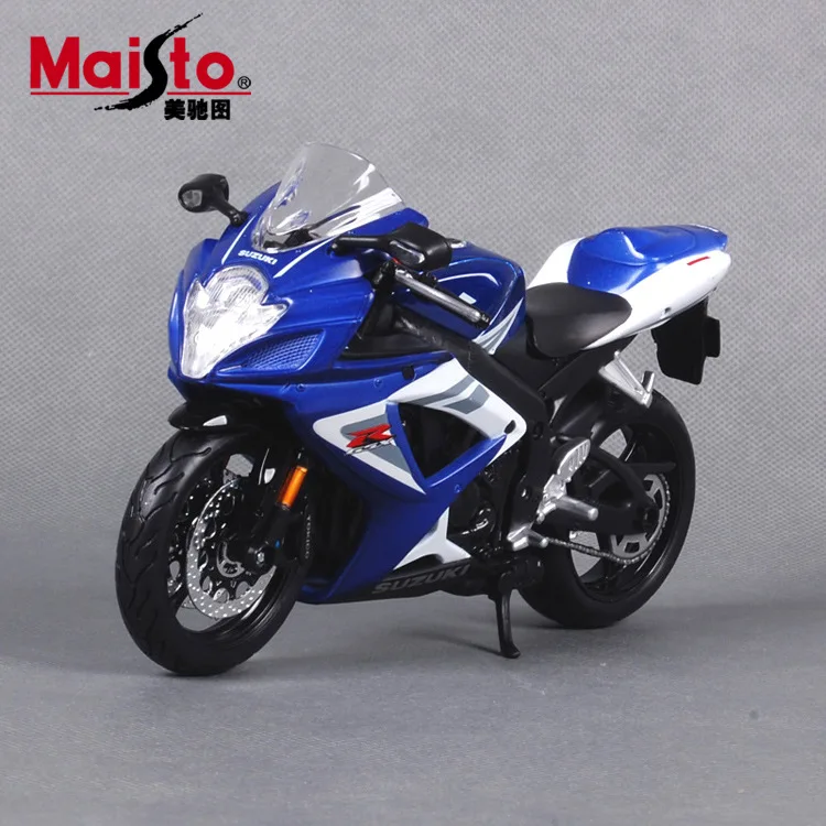 1, чем 12 оригинальные, фабричные, по цене производителя, Maisto Suzuki GSX-R750 модель сплава модель мотоцикла че бай Цзянь