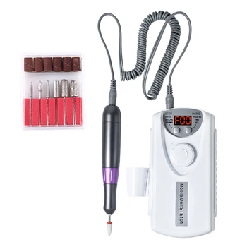 

New Electric Nail Drill Manicure Machine 30000RPM Nail Art Equipment Electric Nail Pedicure File Drill Set Ceramic Tools Polish
