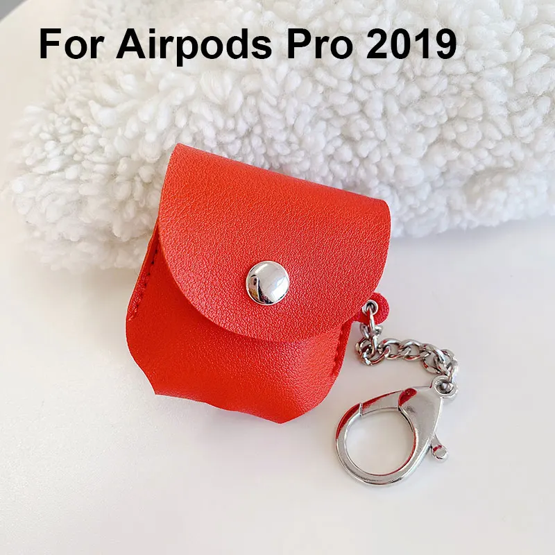 Кожаный чехол для Apple Airpods Pro 3 2 1 Air Pods Airpod Pro, противоударный защитный чехол, милые наушники, аксессуары для наушников - Цвет: For Airpods Pro