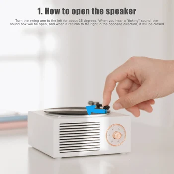 

Retro Wireless Bluetooth Speaker Subwoofer Home Small Smart Audio Large Volume Outdoor Subwoofer DQ-Drop