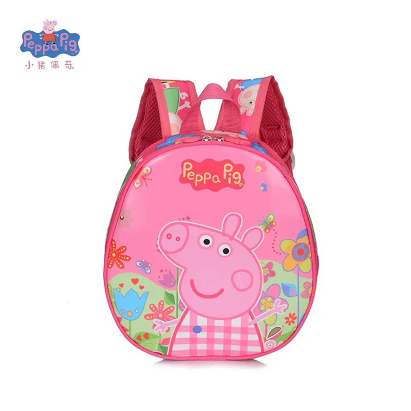 Бренд Peppa Pig Рюкзак Джордж свинка Аниме Фигурка школьная сумка модный открытый кукольный рюкзак детский подарок рождественские подарки - Цвет: B