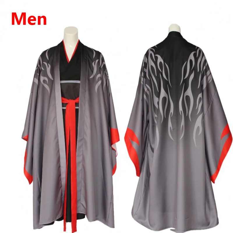 Men Wei Wuxian The Yiling, косплей, большой демон, маскарадный костюм Wei Wuxian Mo Bao Hu Shi, костюм унисекс, костюм на Хэллоуин - Цвет: Men