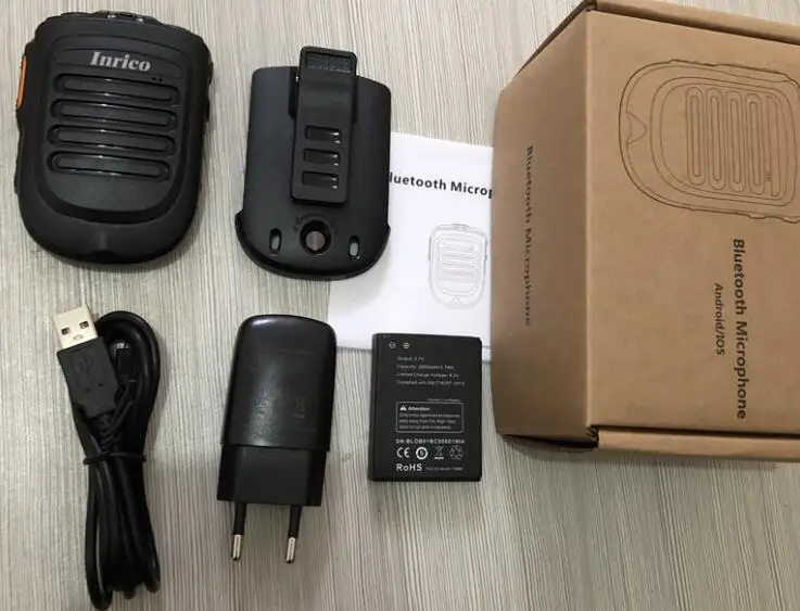 Zello Walkie Talkie портативный беспроводной Bluetooth PTT ручной микрофон wifi Бесплатный Портативный трансивер PTT динамик