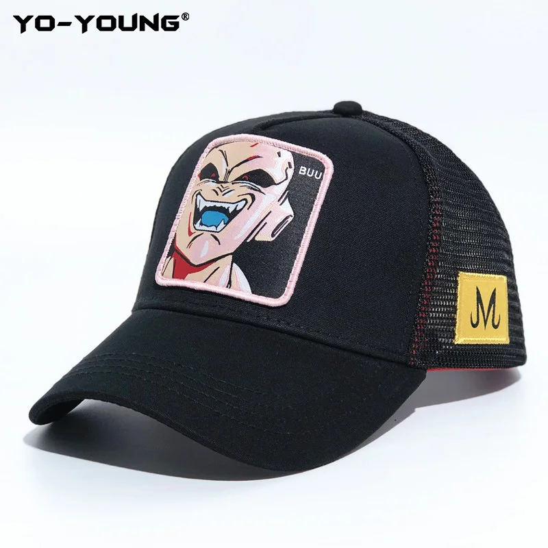 Yo-Young, бейсболки, качественные, с драконами, шапочки для мужчин и женщин, Gorra Goku, Детские Снэпбэк кепки для взрослых, шляпа от солнца, 53-59 см - Цвет: 9