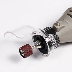 Couvercle de protection de broyeur électrique, Mini étui de sécurité de gravure électrique anti poussière, métal domestique, pièces et outils à manipuler facilement 