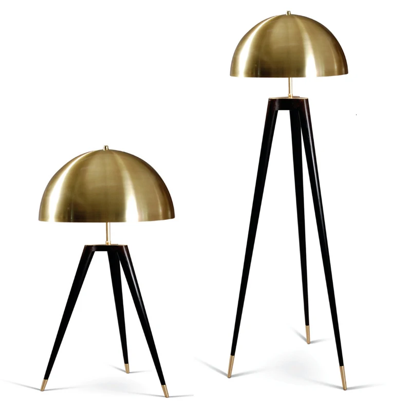 

Modern Plating Mushroom Tripod Decorative Table Lamp Light For Bedside Bedroom Living Room decoracao para casa