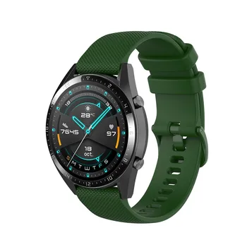 

Fashion Silicone Replacement Watch Band Wrist Strap For Huawei Watch GT2 46 MM High-quality Silicone Adjustable Watch Strap