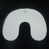 2PCs/lot  New U Shaped Travel Pillow Car Air Flight Inflatable Pillows Neck Support Headrest Cushion Soft Nursing Cushion Black 3