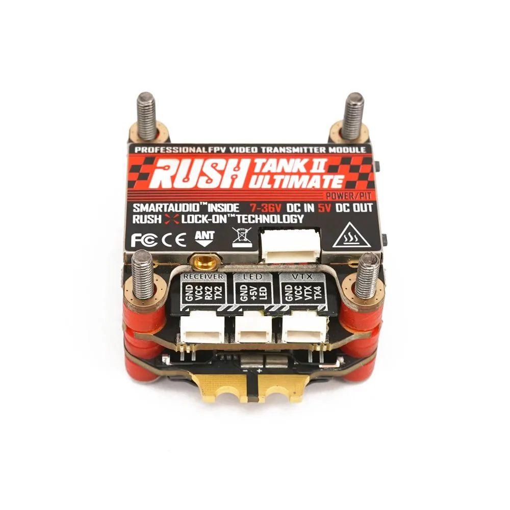 RUSHFPV RUSH BLADE F722 Контроллер полета 50A Blheli_32 ESC TANK II 800mW VTX PFB 3 6S стек комбо для RC FPV Racing