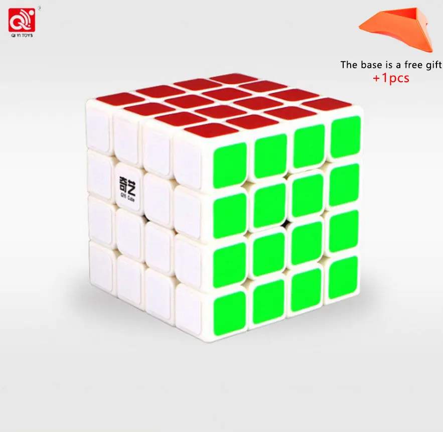 QIYI warrior 3x3x3 магический скоростной куб без наклеек 4x4x4 профессиональная головоломка cubo magico 5x5x5 гладкие кубики развивающие игрушки - Цвет: 1