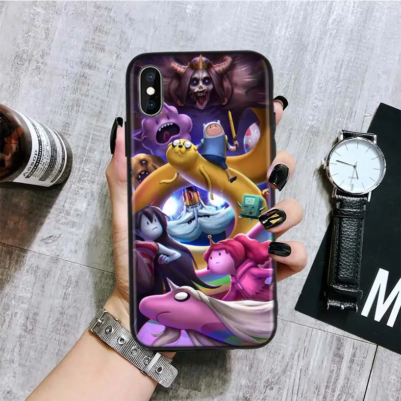 Специальная Черная задняя крышка для Apple IPhone 11 Pro XS MAX XR 7 8 6 6S Plus X 10 Ten 5 5S SE Coque Shell - Цвет: BA003-3