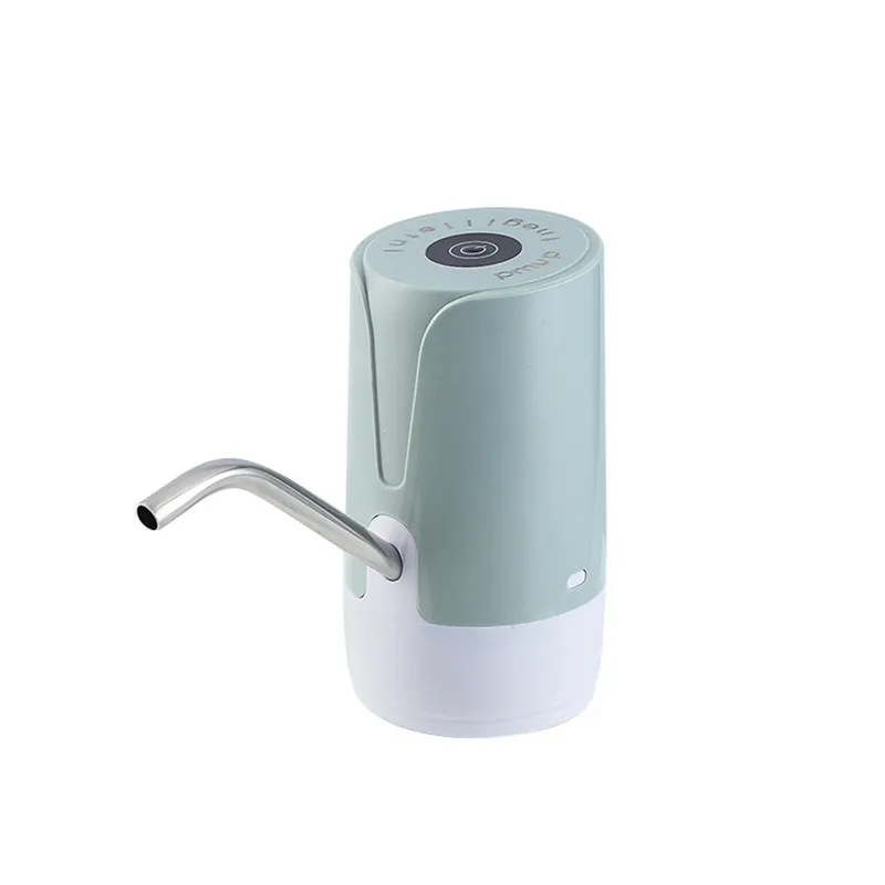 Портативный Электрический диспенсер для воды, бутылка для воды, USB Перезаряжаемый автоматический насос для питьевой воды, домашний офис, бутылка для воды, насос - Цвет: 9.2x15.9x7.4cm green